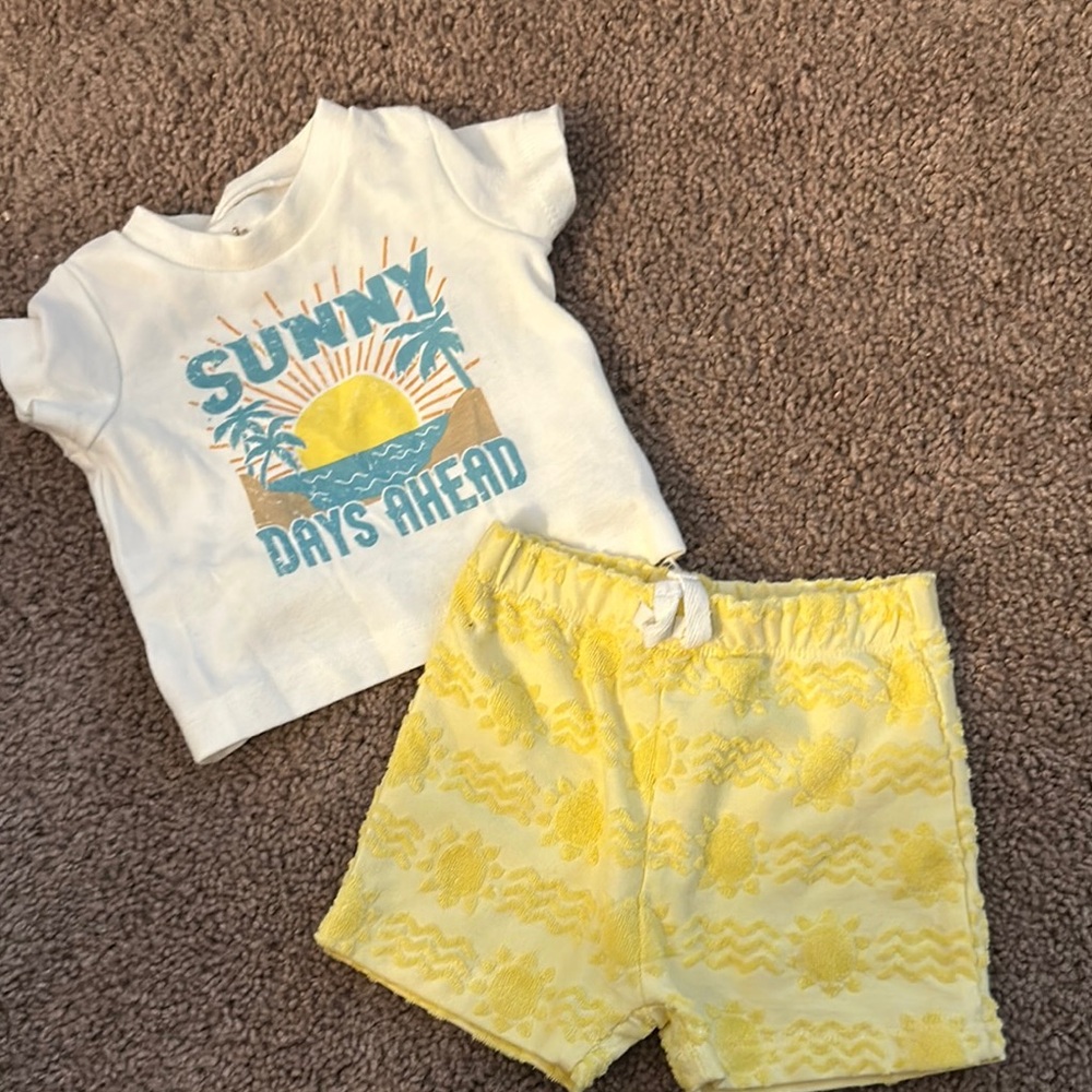 Target Kids Matching Set - White and Yellow